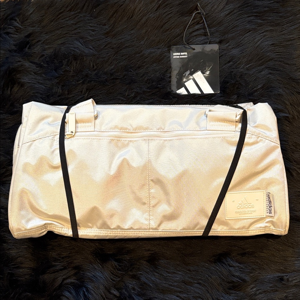 Adidas Cream Lounge Duffel Bag